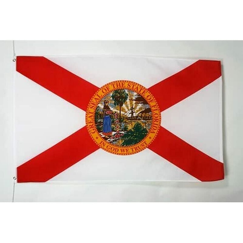 AZ FLAG Bandiera Florida 150x90cm - Bandiera Stato Americano – USA - Stati  Uniti 90 x 150 cm