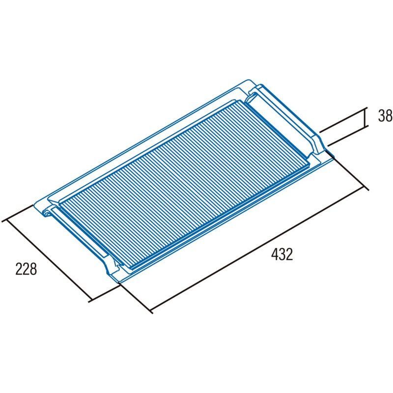 Ilsa Bistecchiera Ghisa (36x28cm) DIETELLA GO Nero 0245028