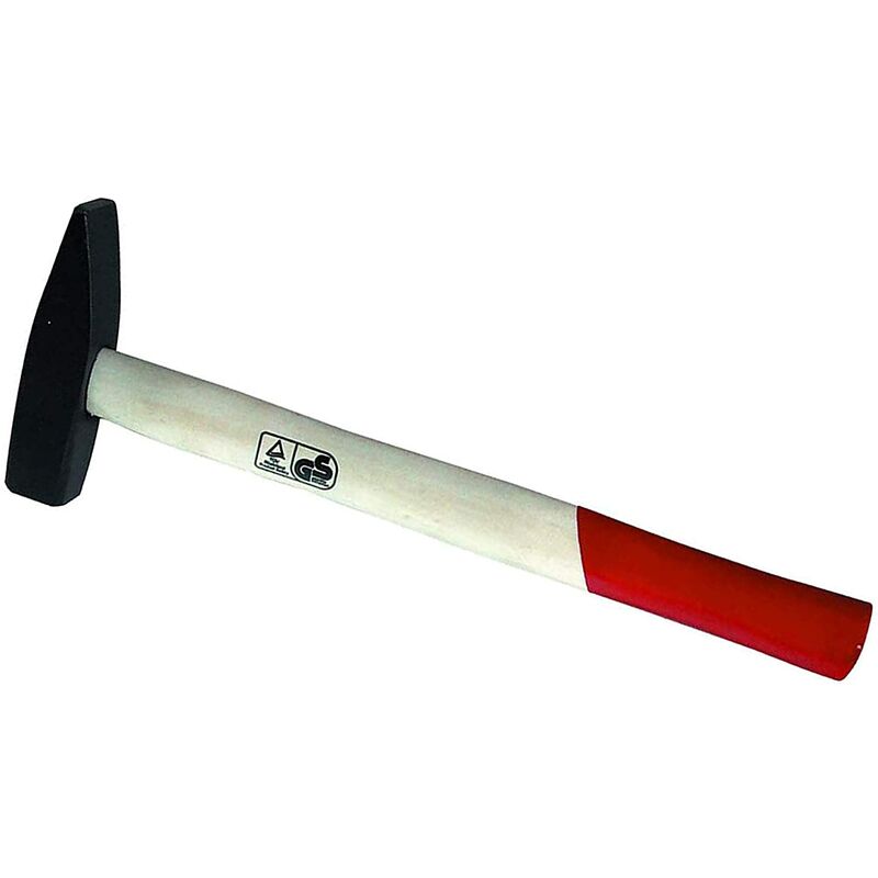 Martello Da Banco Tedesco Gr.300 - Testa Acciaio Lucidato - Manico Legno Verniciato - Foto 4