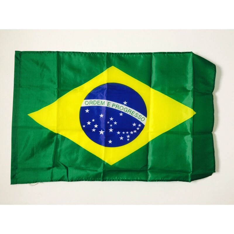 AZ FLAG Bandiera Brasile 90x60cm - Bandiera Brasiliana 60 x 90 cm