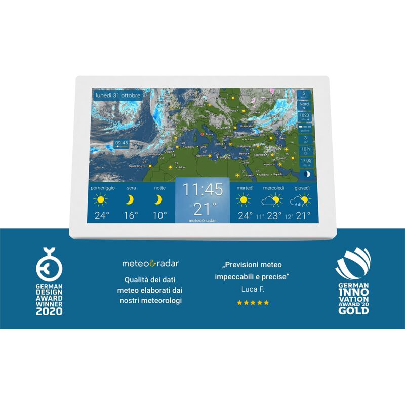 AcuRite Iris (5-in-1) Home Weather Station with Wi-Fi Connection to Weather Underground with Temperature, Humidity, Wind Speed/Direction, and Rainfall (01540M) , Black