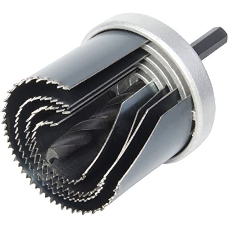 Wolfcraft Sega A Tazza 5 Mm - Per Fori E Forme Libere Nel Cartongesso