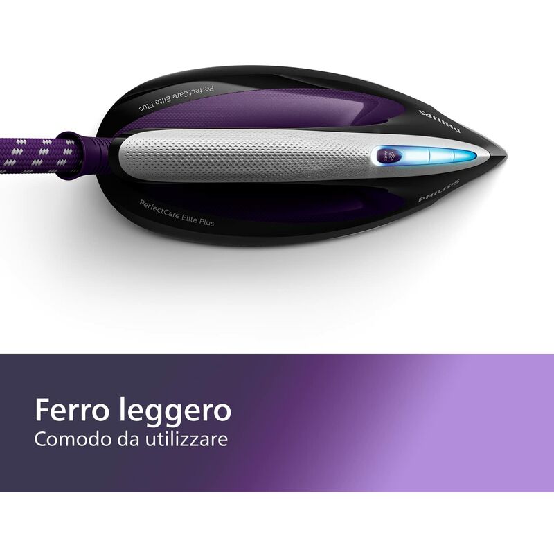Ferro Da Stiro Philips PerfectCare Compact Plus Con Caldaia - 2400W, Colpo Vapore 450g, Tecnologia OptimalTEMP, Serbatoio 1.5L - Foto 10
