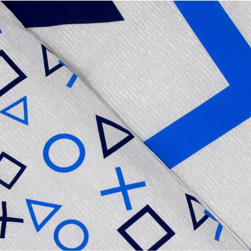 Copripiumino Singolo Playstation - Licenza Ufficiale, Double Face Blu, Per Fan Dei Videogiochi - Foto 7