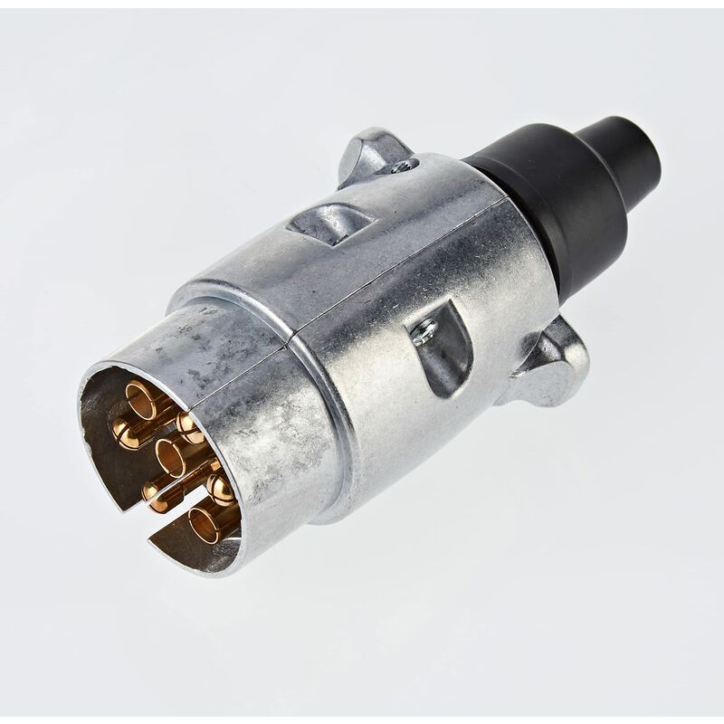 Presa Unitec A 7 Poli In Metallo Per Connettori - 12V, DIN ISO 1724