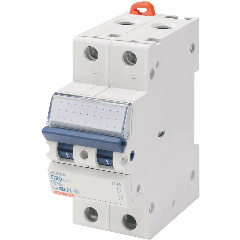 Interruttore magnetotermico Siemens 2P 16A 4,5kA tipo C 2 moduli 5SL32167