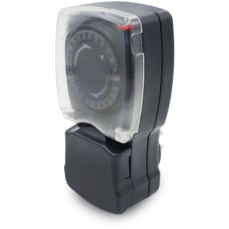 Timer Meccanico Per Presa Elettrica - Programmatore Giornaliero 24h, 3600W/16A, Per Lampade Ed Elettrodomestici - Foto 2