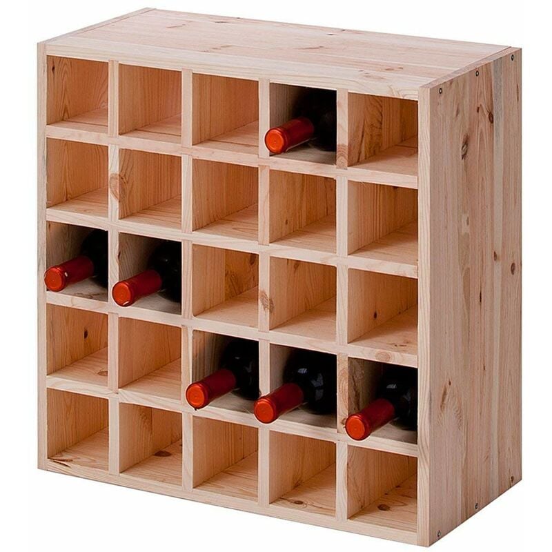 Zeller Present Scaffale vino (52 x 25 x 52 cm) - acquista su Galaxus