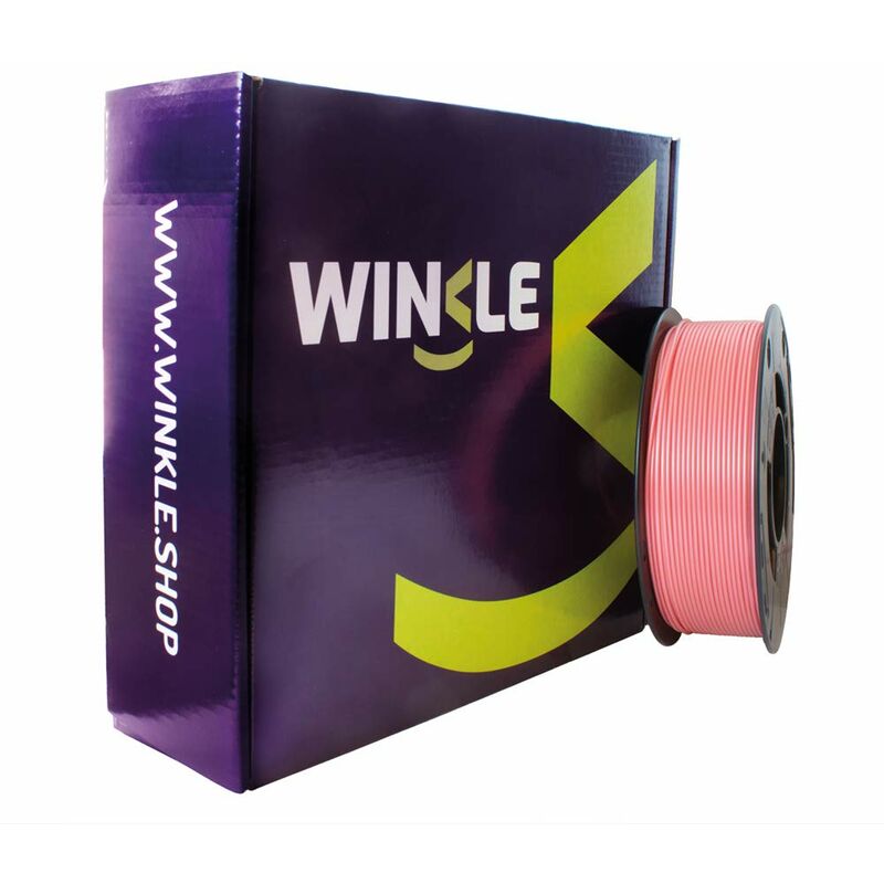 WINKLE Filamento PETG Nero 300gr, PETG 1,75 mm