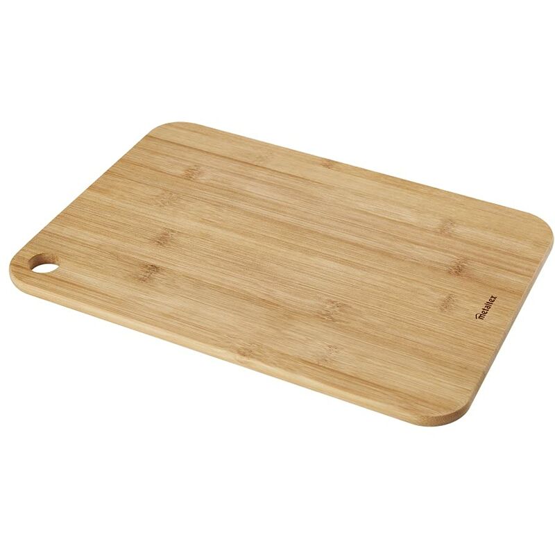 Tagliere professionale XL in legno di bambù 50x35x3 cm tavola grande