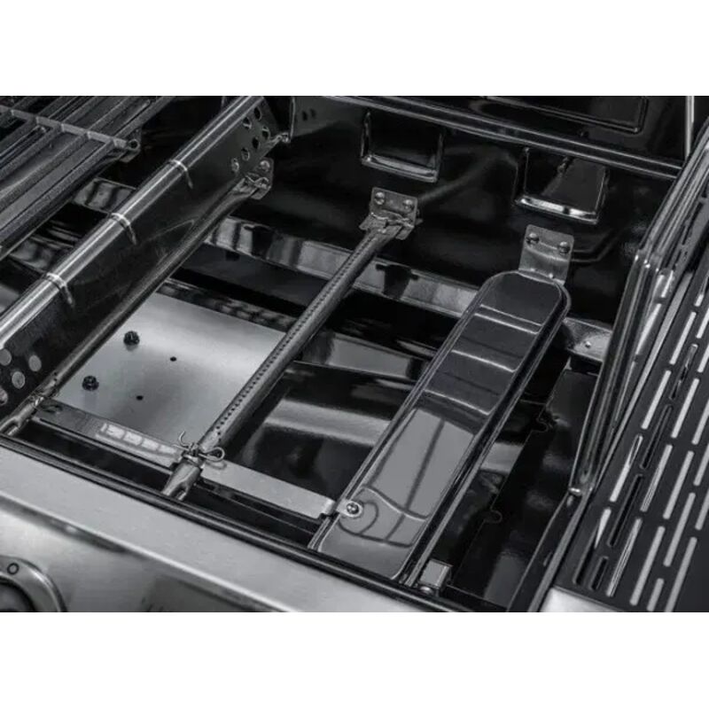 Char-Broil Verano 200 Plancha - Piastra Cottura Gas 2 Fuochi, Acciaio Inox, Griglia Ghisa 53x40cm - Foto 5