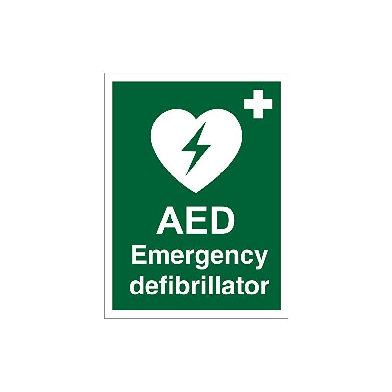 Cartello Defibrillatore In Alluminio - 20x20cm, 3mm Spessore, Per Interni Ed Esterni, Made In Italy - Foto 8