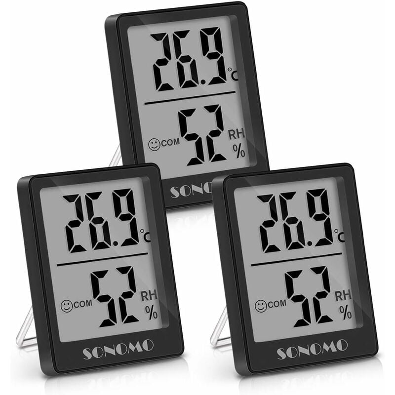 Acquista Mini termometro da interno LCD digitale temperatura ambiente  igrometro sensore misuratore di umidità termometro da interno temperatura