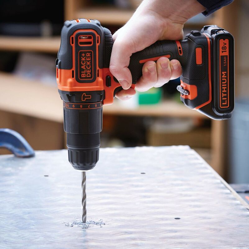 Black & Decker BDCDD18N-XJ Cordless Drill 18 Volt excl. batteries and  charger