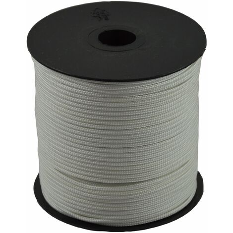 Corderie Italiane Polypropylengeflecht, Schwarz, 10 Mm Durchmesser, 50 M Länge, Bruchlast 1050 Kg