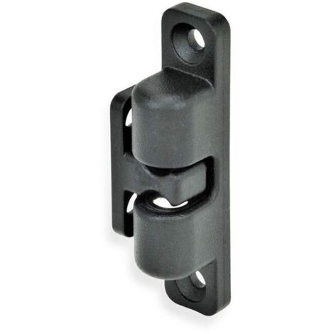 Ganter Normelemente GN 4490-ZD-80-1-SW Chiusura a Sfera in Zinco pressofuso, Lunghezza 80 mm, Nero, 1 Pezzo (1/4)