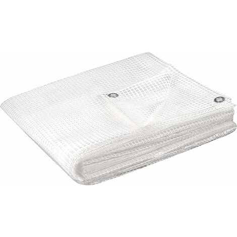 Telo In PVC Rinforzato Trasparente - 3x3 Metri Con Occhielli - Foto 7