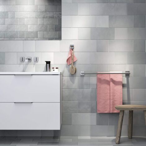 Gancio di design Boston Acciaio inox spazzolato