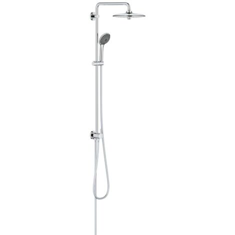 GROHE Vitalio Joy System 260, Sistema doccia con deviatore, a 3 getti, con supporto regolabile, Cromo, 27357002 (1/5)