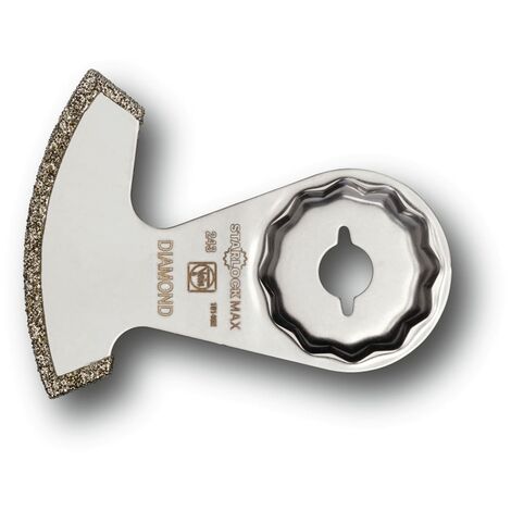FEIN Lama diamantata, Attacco StarlockMax, Conf. 1 pz., Lama segmentata con larghezza di taglio ca. 2,2 mm, Eccellente durata