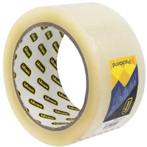 Nastro Adesivo Marrone Idena 50mm X 66m - 6 Rotoli Nastro Silenzioso Per Traslochi