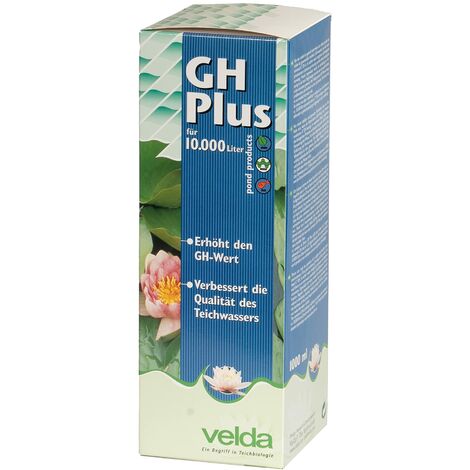 velda 121953 - GH Plus, Prodotto per Aumentare la durezza dell'Acqua, per laghetti da 10000 l, 1000 ml (1/4)