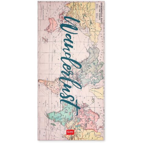 Legami – Telo Mare, Tema: Travel, Asciugatura rapida, Asciugamano Ultra-assorbente in Microfibra, Compatto, Leggero da Trasportare, Misure: 85x180 cm, per Spiaggia, Piscina, Mare, Giardino (1/4)