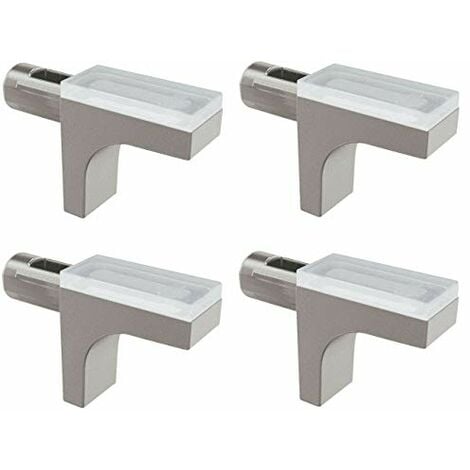 4x Attaccaglie Reggipensili Per Mobili | Barre Acciaio Zincato | Gancio Cucina E Officina - Foto 3