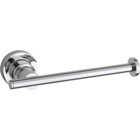Tesa Luup Portarotoli Carta Igienica Extra, Metallo Cromato, Autoadesivo, Tecnologia di Montaggio Adesiva, 50mm x 175mm x 70mm (1/5)
