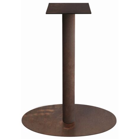Base per tavolo rotonda bronzo 72 cm – Tavolino basso fisso – Design elegante per interni – Non esporre a intemperie (1/2)