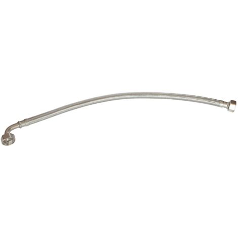 SOMATHERM FOR YOU - sanitario collegamento dado gomito girevole flessibile femminile 15/21 (1/2) - 15/21 il dado girando a destra (1/2 ') - Lunghezza 150 cm - DN10