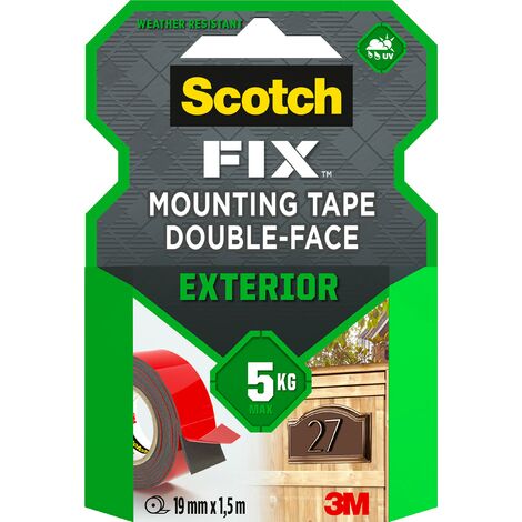 Nastro adesivo biadesivo per esterni SCOTCH L.1,5 mx W.19 mm SCOTCH