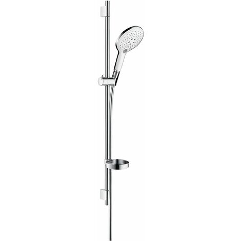 hansgrohe Raindance Select S Set doccia 150 3 getti con asta doccia 90 cm e  portasapone