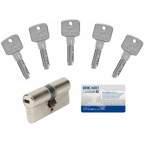 Bricard 15105 - Cilindro A6 apribile 30+30, con 5 chiavi