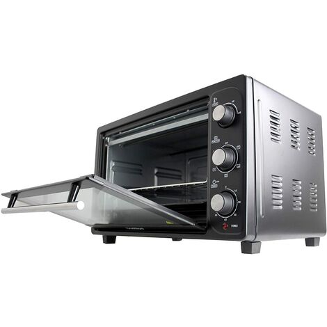 HCB RVS Heteluchtoven Convectie Oven Afbakoven 47 liter 230V Horeca