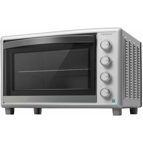 Cecotec Forno Convezione da tavolo da 60 litri Bake&Toast 6090 White Gyro.  2200 W, luce interna