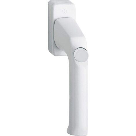 HOPPE 6823439 Maniglia per Finestra London/Pulsante AL2, Bianco