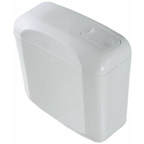 Regiplast 150 - Serbatoio WC da parete Bi-Flo, a due pulsanti