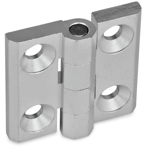 Ganter Norma Elementi GN 237-al- 30 – El – Cerniere, 1 pezzo, da 30 a, anodizzato, colori naturali (1/2)