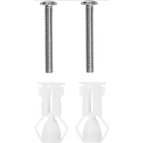 Fissaggio WC Fori Ciechi Kit Viti Di Fissaggio Per Sedile WC - 4