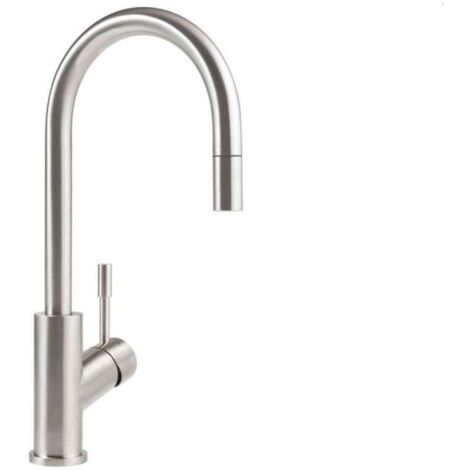 Villeroy & Boch VB-9254 00 LC, Rubinetto per lavello da cucina UMBRELLA FLEX, Brushed steel
