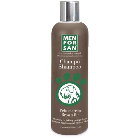 Menforsan shampoo da 300 ml di colore di colore (marrone, bianco o nero) - capelli castani (1/4)