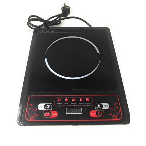 TEMPO DI SALDI Piastra Ad Induzione Portatile 2000W Piano Di Cottura Fornello Elettrico 270°C