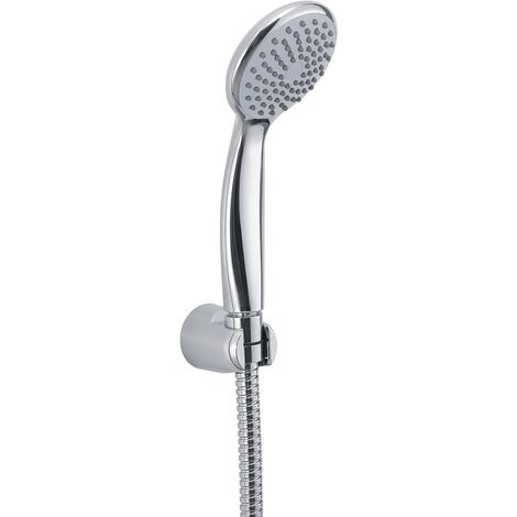 Gedy cromata, G-Easy 05, Doccetta Universale 1 Getto, Soffione Fisso e Flessibile 150 cm, ABS con Finitura, 2 Anni di Garanzia, Design R&S, Filtro Doccia antisabbia Incluso, Unica (1/4)