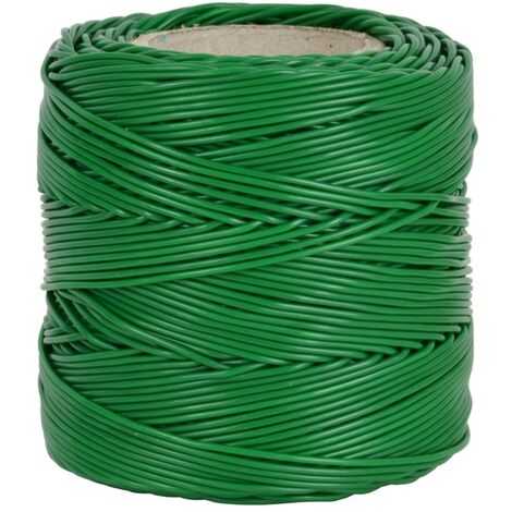 Filo Legatura Piante OCW Con Taglierina – 100 Metri, Verde, Rivestito In Plastica, Resistente UV - 5