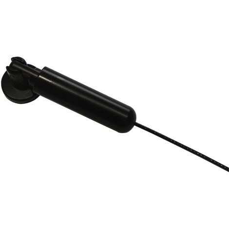 Ganci Per Tende GARDINIA A Uncino Con Clip | 20 Pezzi In Metallo Nero Opaco Per Cavi E Tendaggi