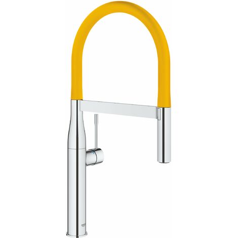 Grohe 30321YF0 Flessibile Elastico per Cucina con Doccetta Professionale, Giallo