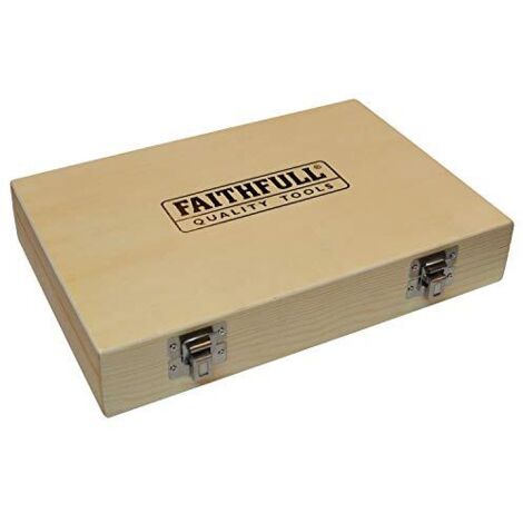 Faithfull Router Bit Set Router Bit Set Di FAITHFULL 30 Shank 1/4in Tct