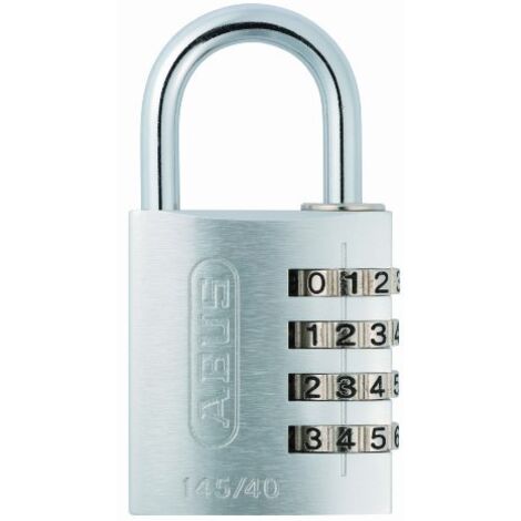 Abus 145/40PLATAB Lucchetto, Argento, 40 mm (1/4)