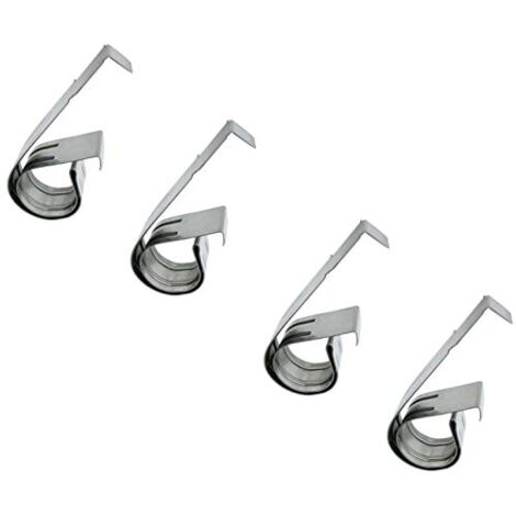 cyclingcolors 4x MOLLA FISSAGGIO PIEDINO CUCINA ZOCCOLO MORSETTO PLINTO EASY CLIP GANCIO